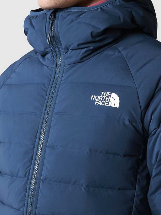 M stretch down hoodie hotsell