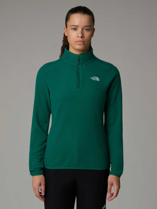 THE NORTH FACE W 100 GLACIER 1/4 ZIP – EU Fleece