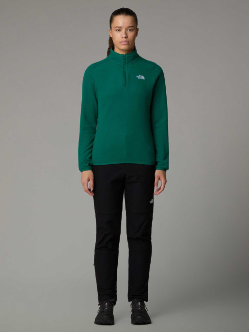 THE NORTH FACE W 100 GLACIER 1/4 ZIP – EU Fleece