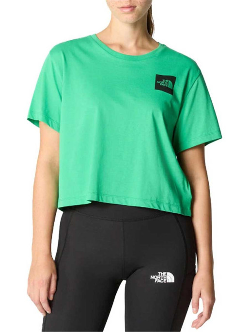 THE NORTH FACE T-shirt W S/S CROPPED FINE