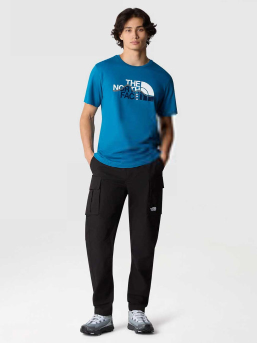 THE NORTH FACE M S/S MOUNTAIN LINE T-shirt