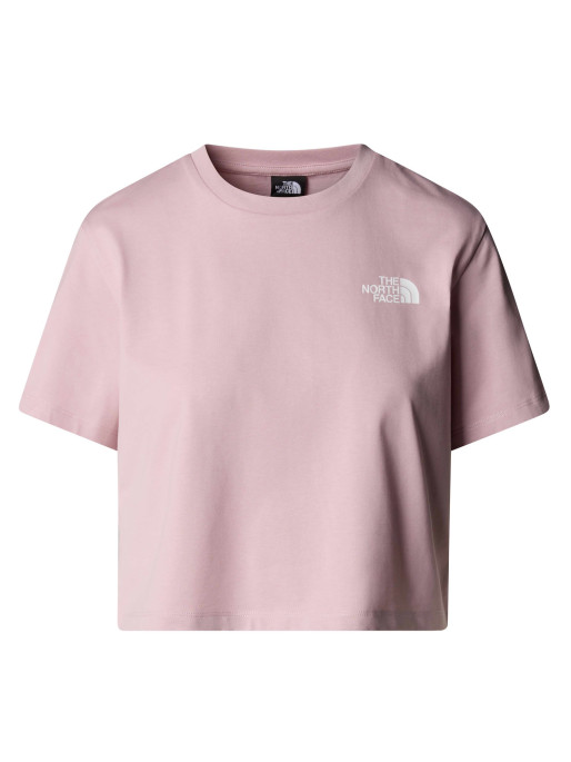 THE NORTH FACE W SIMPLE DOME CROPPED SLIM TEE