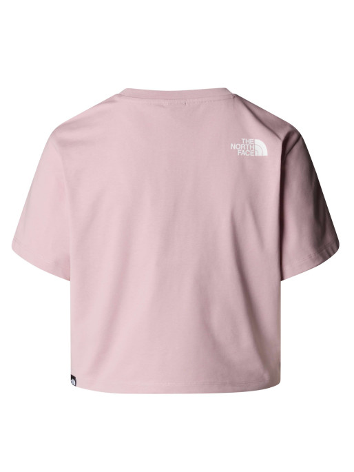 THE NORTH FACE W SIMPLE DOME CROPPED SLIM TEE