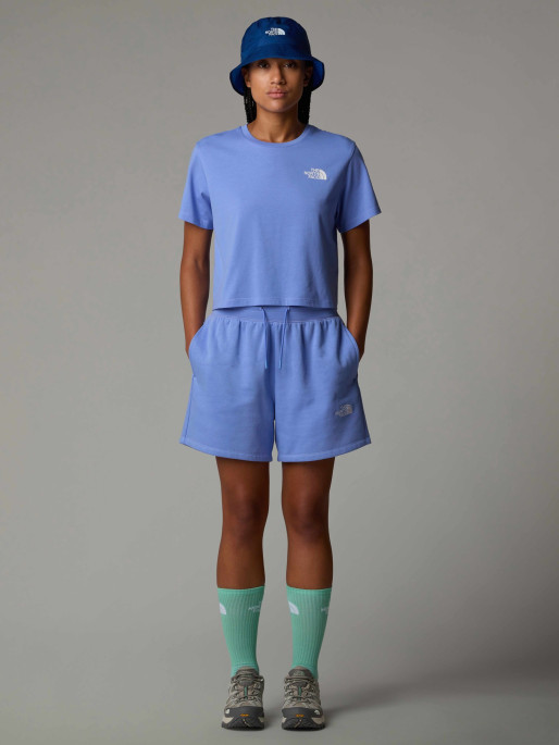 THE NORTH FACE W SIMPLE DOME CROPPED SLIM TEE