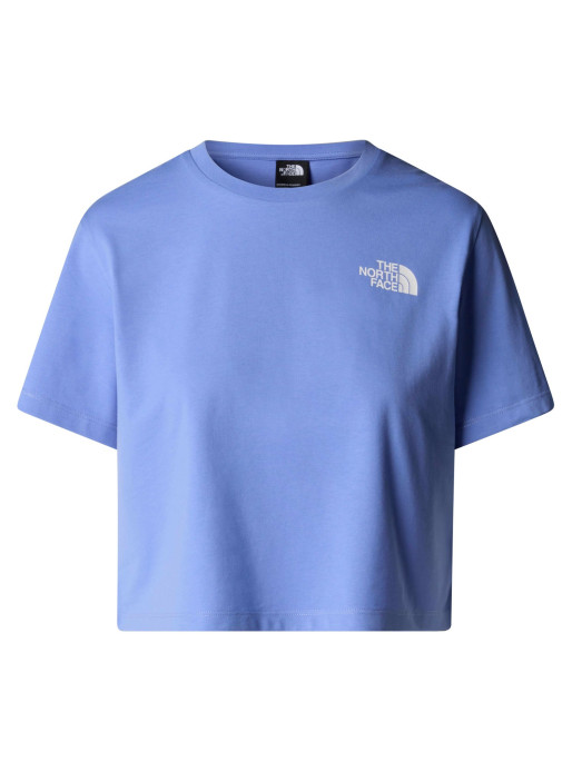 THE NORTH FACE W SIMPLE DOME CROPPED SLIM TEE