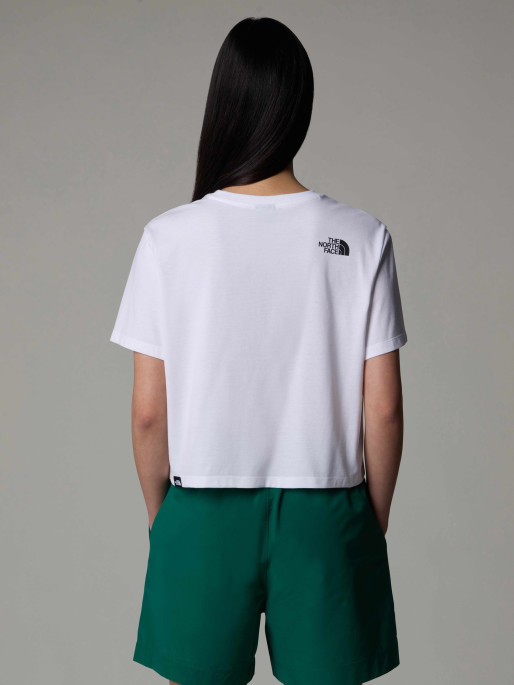 THE NORTH FACE W CROPPED SIMPLE DOME T-shirt
