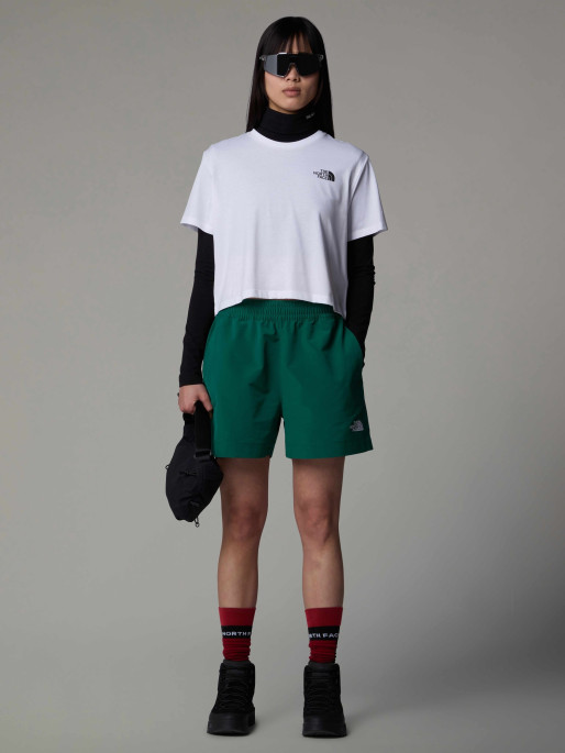 THE NORTH FACE W CROPPED SIMPLE DOME T-shirt