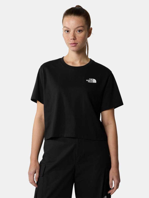THE NORTH FACE T-shirt W CROPPED SIMPLE DOME