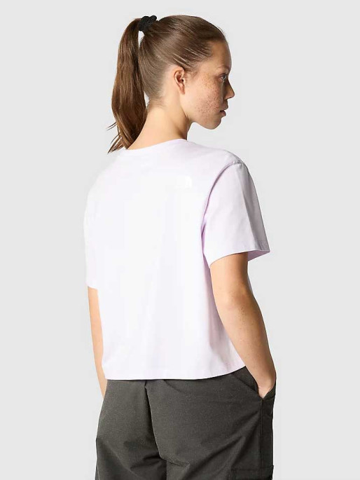 THE NORTH FACE W CROPPED SIMPLE DOME T-shirt