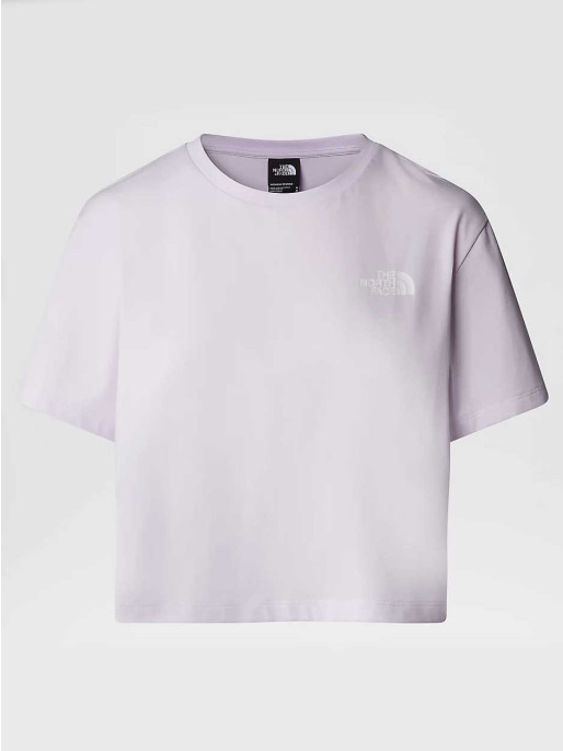 THE NORTH FACE W CROPPED SIMPLE DOME T-shirt