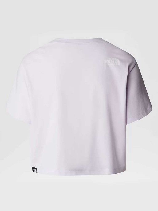 THE NORTH FACE W CROPPED SIMPLE DOME T-shirt