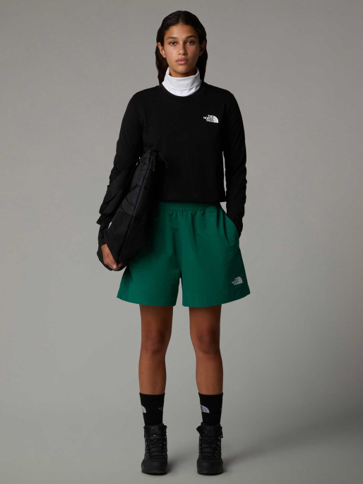 THE NORTH FACE W L/S SIMPLE DOME CROP TEE