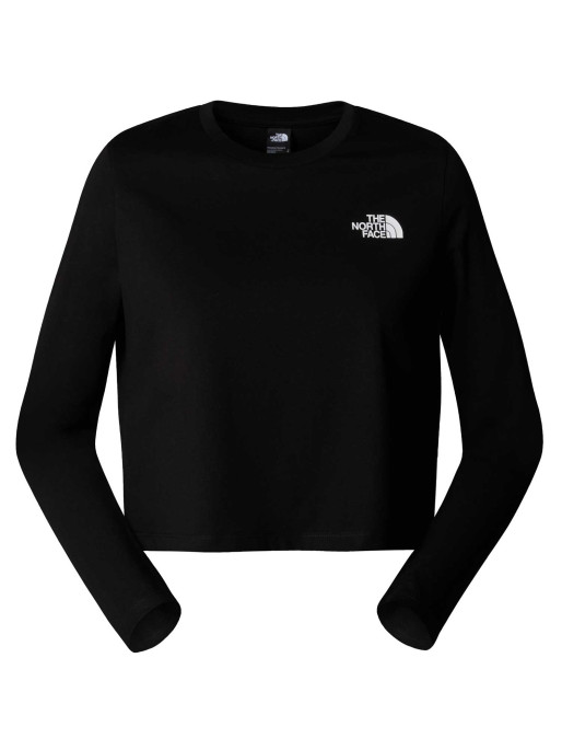 THE NORTH FACE W L/S SIMPLE DOME CROP TEE