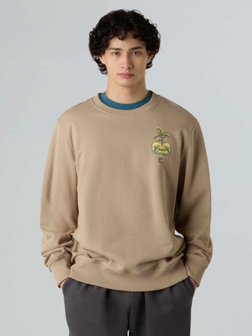 THE NORTH FACE M CONNECT RELAXED CREW SWEATSHIRT