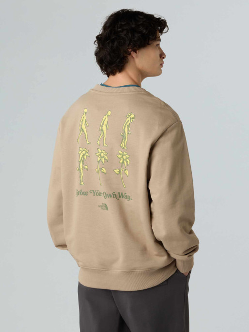 THE NORTH FACE M CONNECT RELAXED CREW SWEATSHIRT