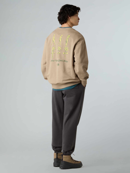 THE NORTH FACE M CONNECT RELAXED CREW SWEATSHIRT