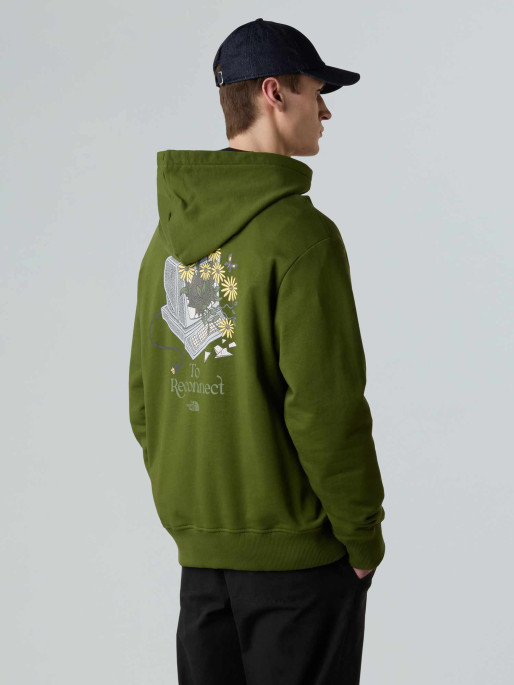 THE NORTH FACE M CONNECT RELAXED HOODED SWEATSHIRT