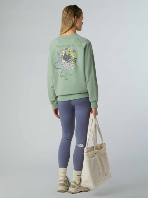 THE NORTH FACE W CONNECT RELAXED CREW SWEATSHIRT
