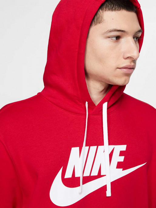 NIKE Μακρυμάνικη Μπλούζα M CLUB HOODIE PO BB
