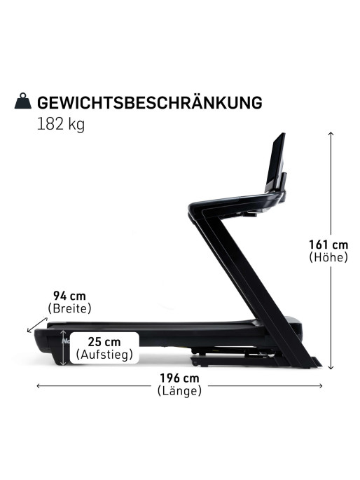 NORDICTRACK Treadmill NT Commercial 2450 22 km/ 4.25 HP