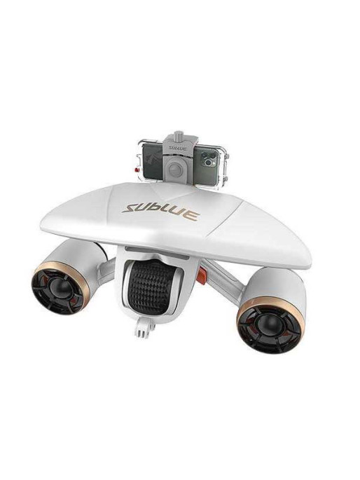 SUBLUE Подводен скутер WHITESHARK MIX PRO White 122 Wh