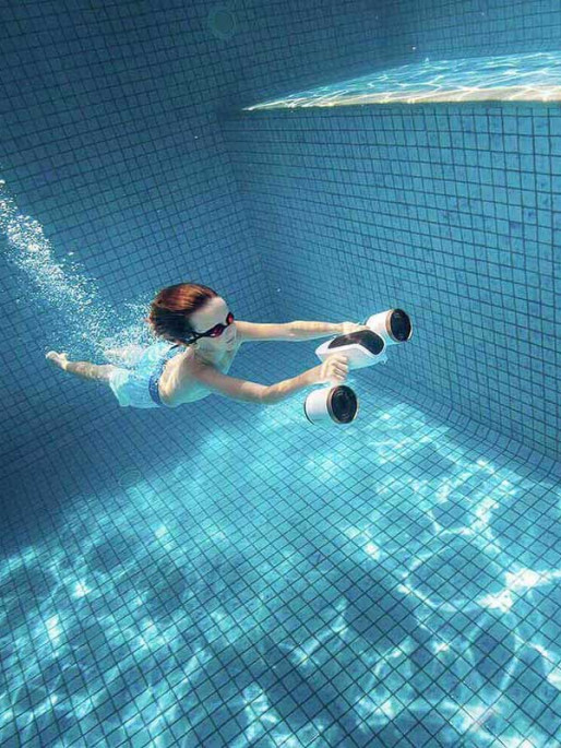 SUBLUE Подводен скутер WHITESHARK MIX PRO White 122 Wh