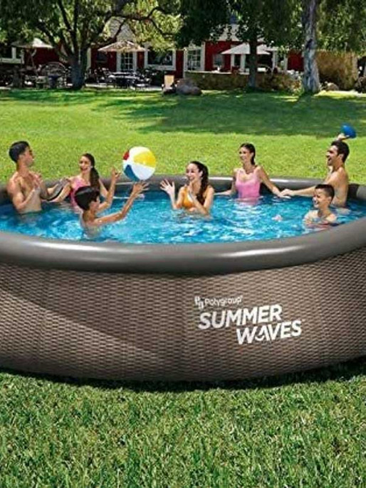 SUMMER WAVES Πισίνα РАТАН 366х76см