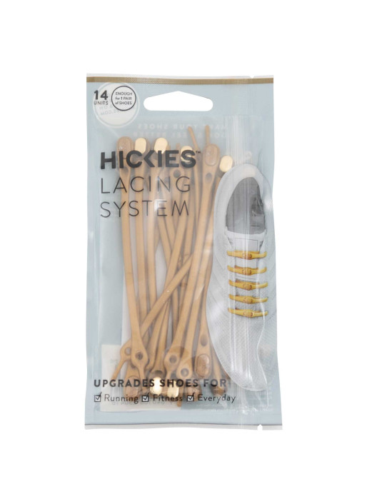 HICKIES Връзки за обувки HICKIES 2 METALLIC GOLD