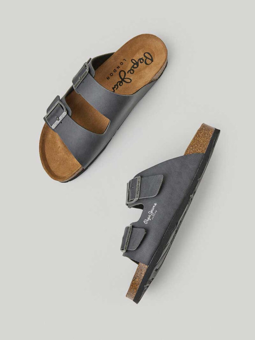 PEPE JEANS Papuci Bio Double Natur M