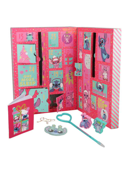 KIDS MOVIE HEROES Stitch Christmas Calendar