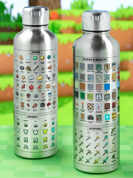 KIDS MOVIE HEROES Minecraft thermo water bottle 500 ml
