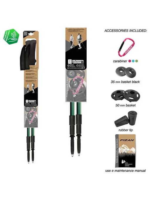 FIZAN Туристически щеки TREK PRO