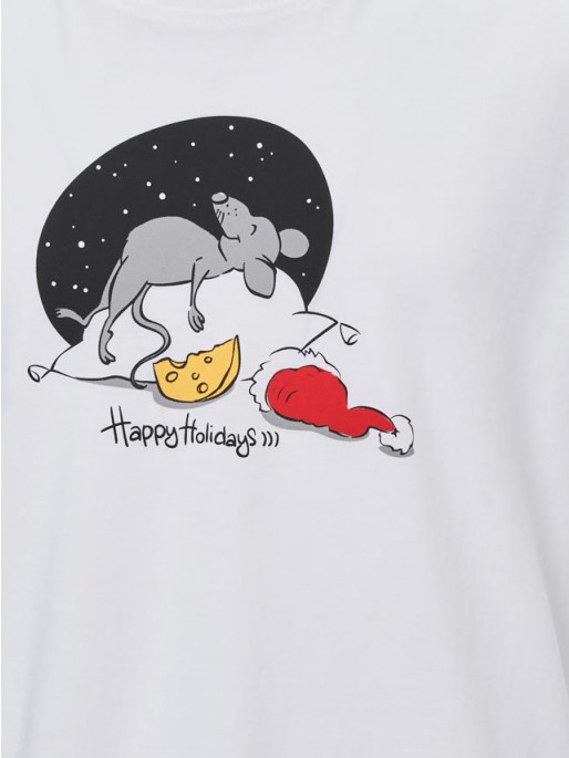 BRILLE Tricou Christmas print I