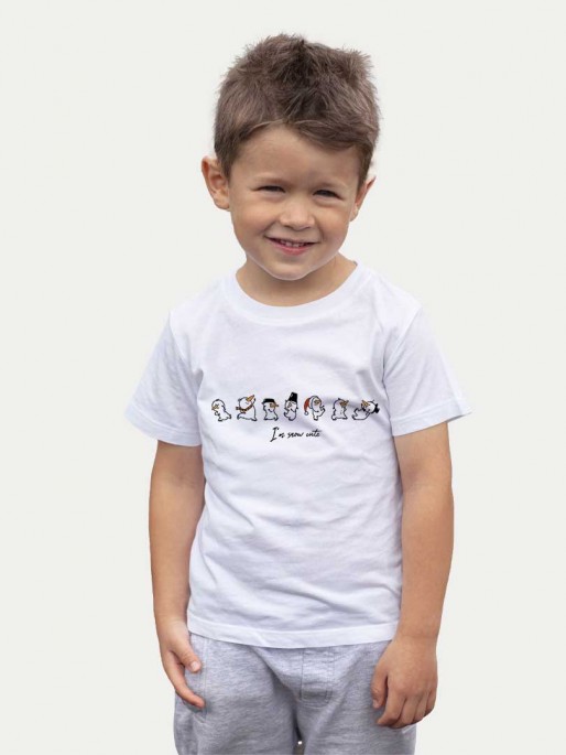 BRILLE Christmas T-shirt Snow cute