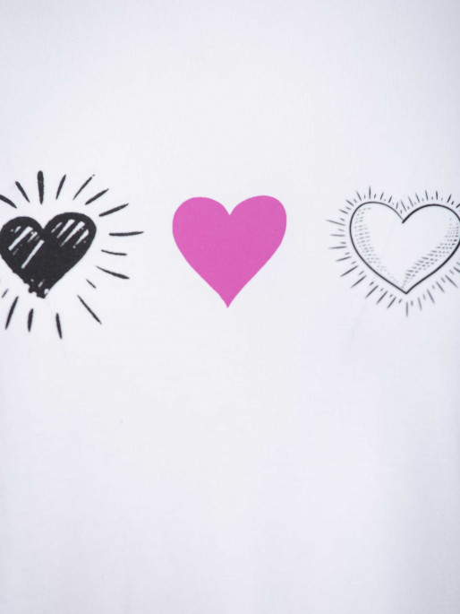 BRILLE HEART GRAPHIC T-shirt