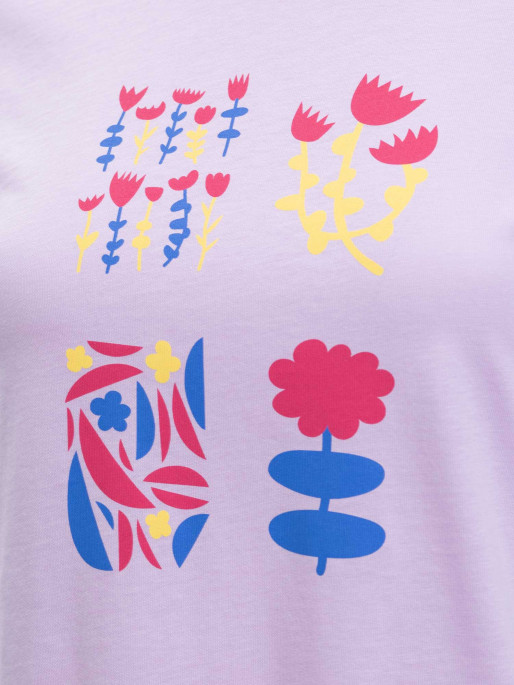 BRILLE ART FLOWERS T-shirt