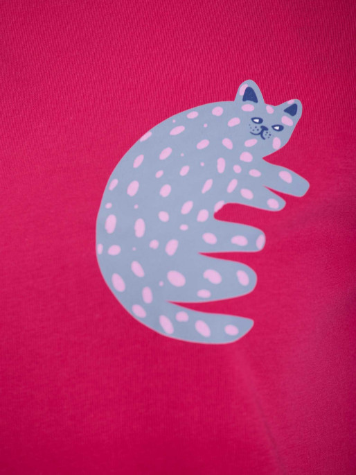 BRILLE Ženska majica ART CAT T-shirt