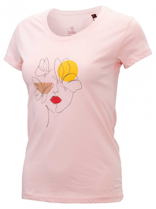 BRILLE FACE&BUTTERFLY T-shirt