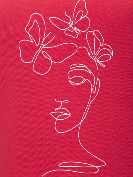 BRILLE GRAPHIC CURVY FIT T-shirt