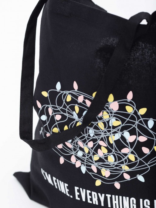 BRILLE I'm fine Textile bag