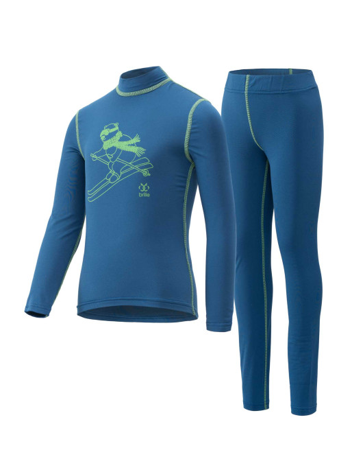 BRILLE Dečiji aktivni veš WARM Base Layer Set