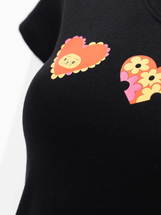 BRILLE HEART T-shirt