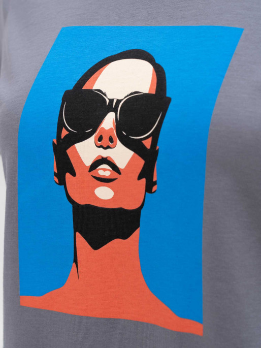 BRILLE Κοντομάνικη Μπλούζα WOMAN