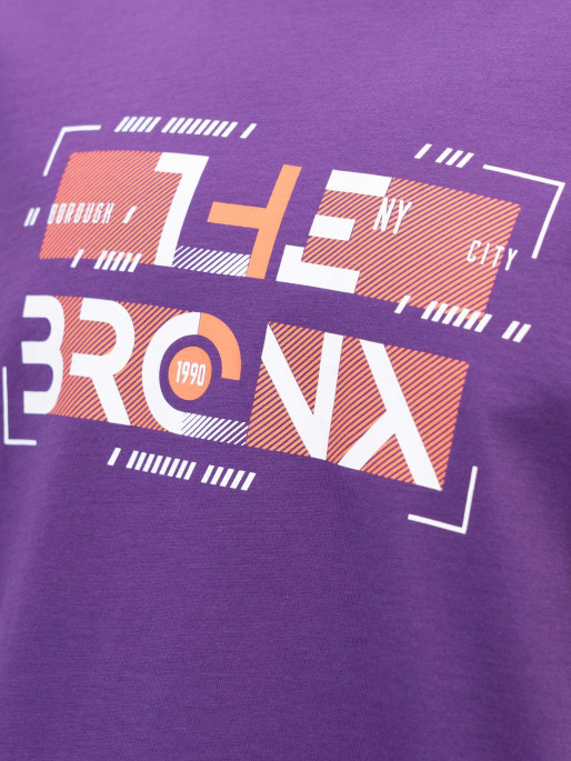 BRILLE Κοντομάνικη Μπλούζα The Bronx