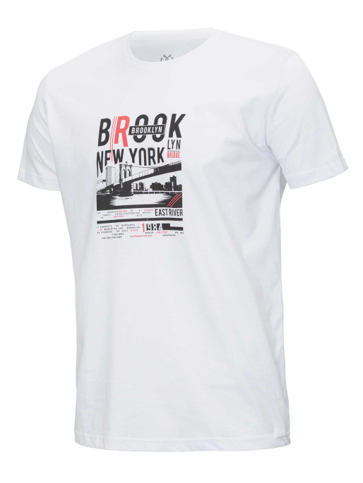 BRILLE Κοντομάνικη Μπλούζα Brooklyn