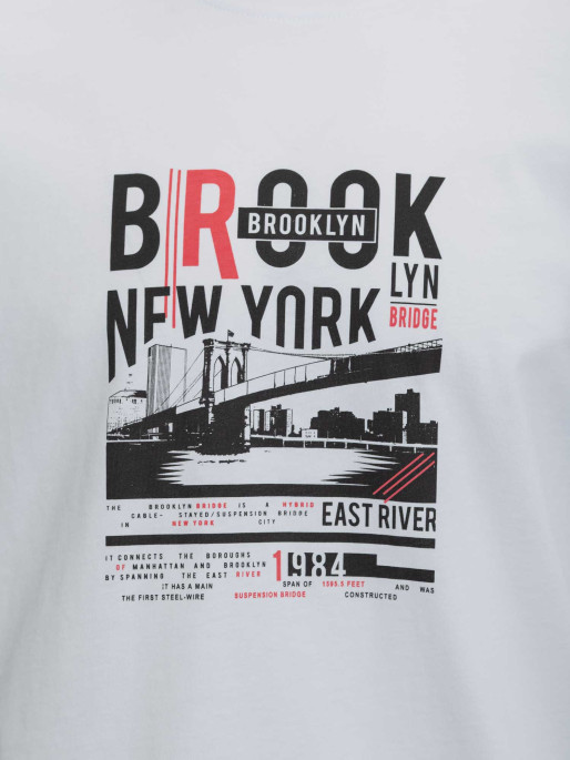 BRILLE Κοντομάνικη Μπλούζα Brooklyn