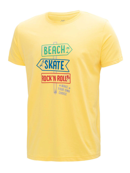 BRILLE Κοντομάνικη Μπλούζα Beach