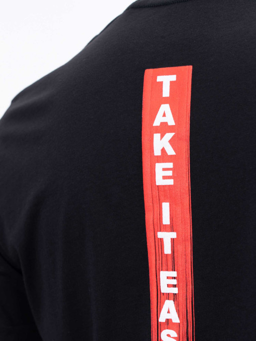 BRILLE Κοντομάνικη Μπλούζα Take it Еasy