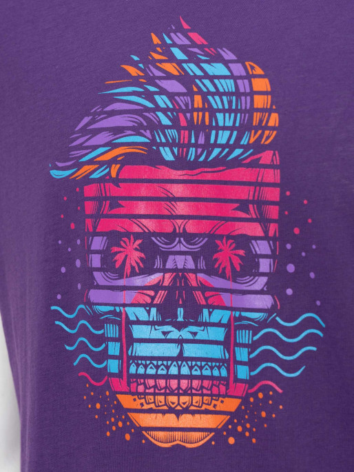 BRILLE Κοντομάνικη Μπλούζα Fun Skull