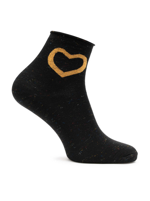 BRILLE Sosete Ankle Heart x1